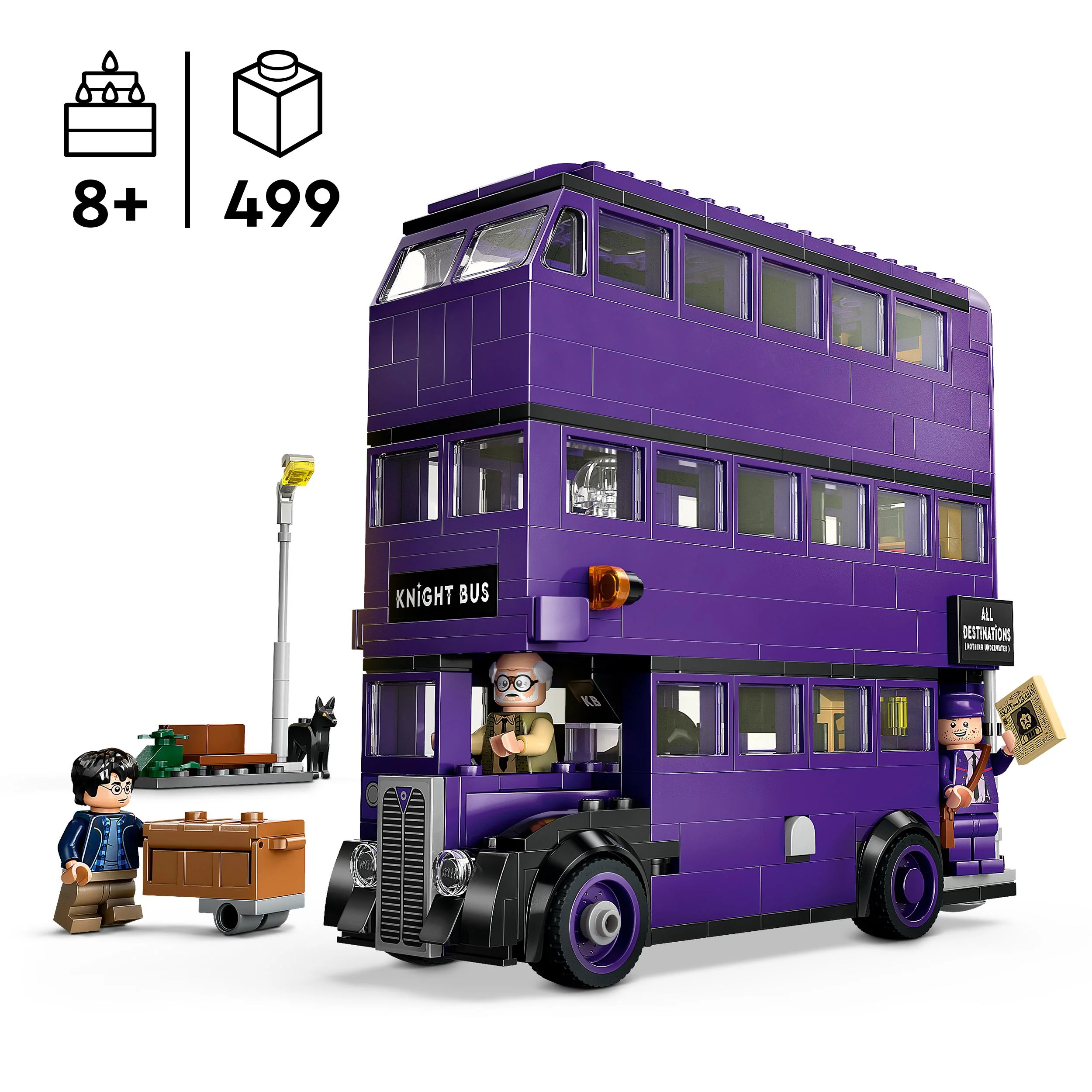LEGO 76446 Harry Potter Knight Bus Adventure Toy with Minifigures - Image 4