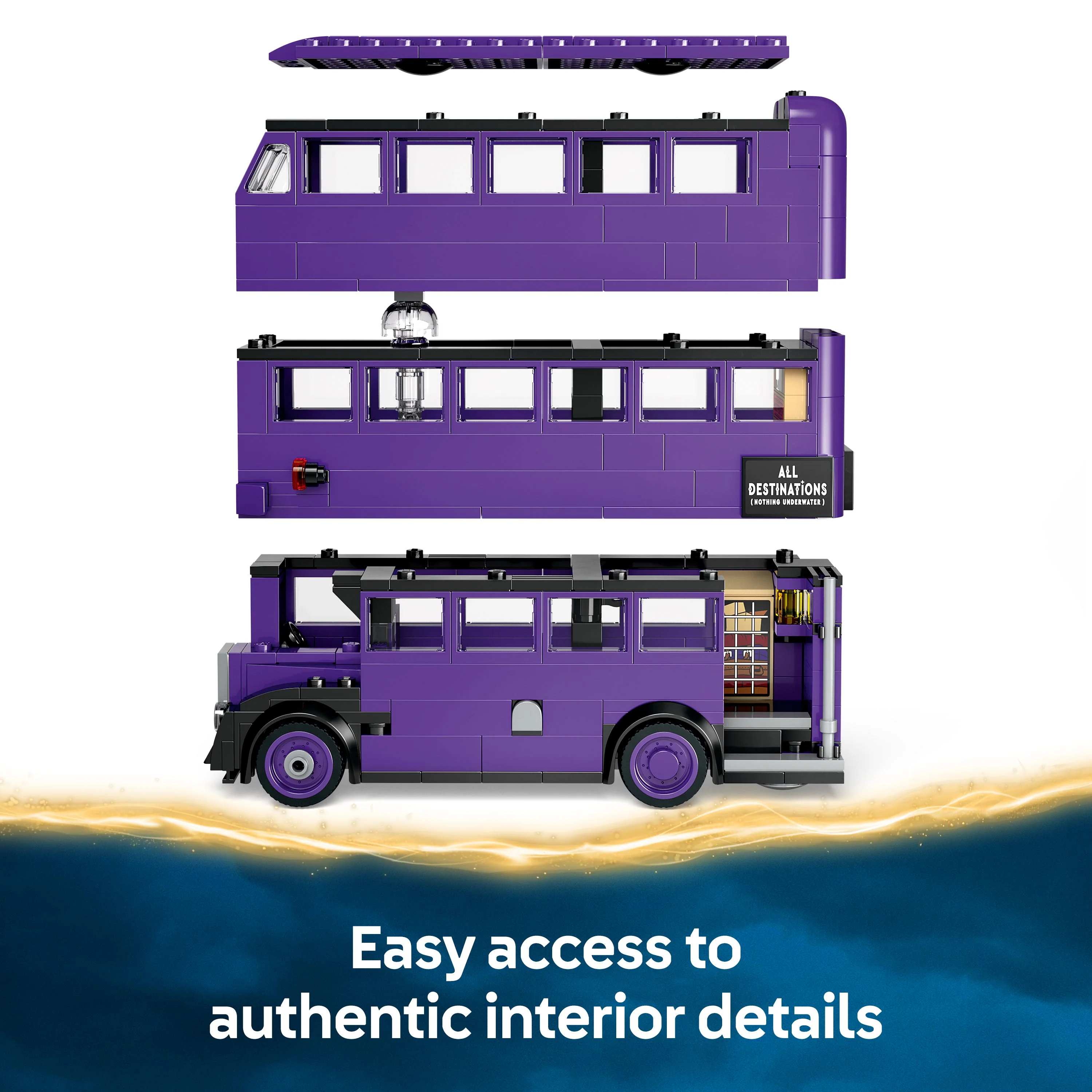 LEGO 76446 Harry Potter Knight Bus Adventure Toy with Minifigures - Image 8
