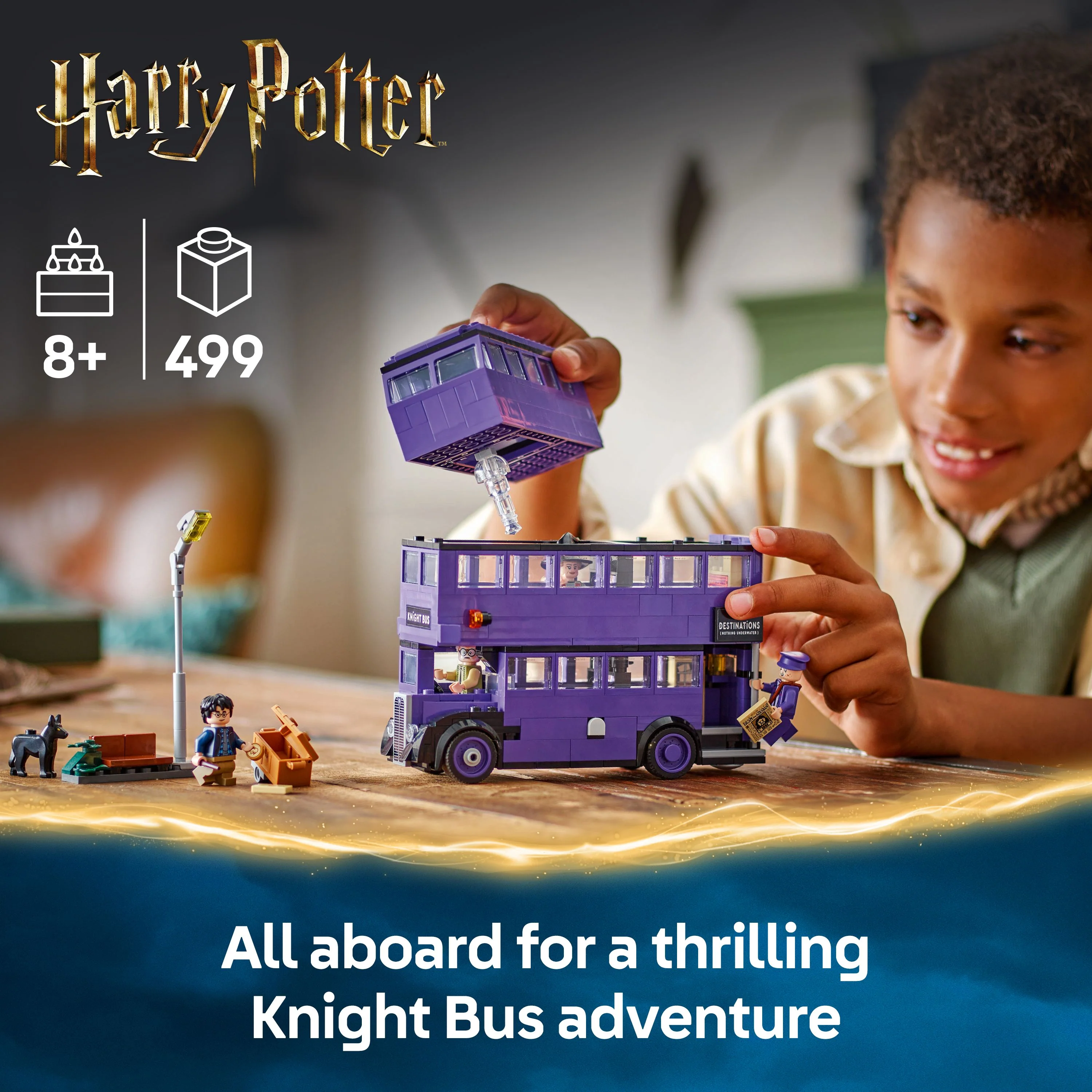 LEGO 76446 Harry Potter Knight Bus Adventure Toy with Minifigures - Image 9