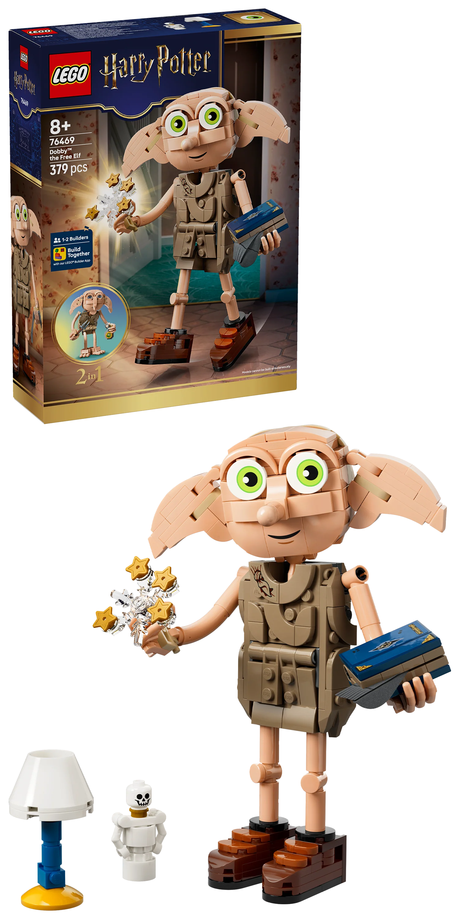 LEGO 76469 Harry Potter™ Dobby™ the Free Elf Building Toy - Image 2