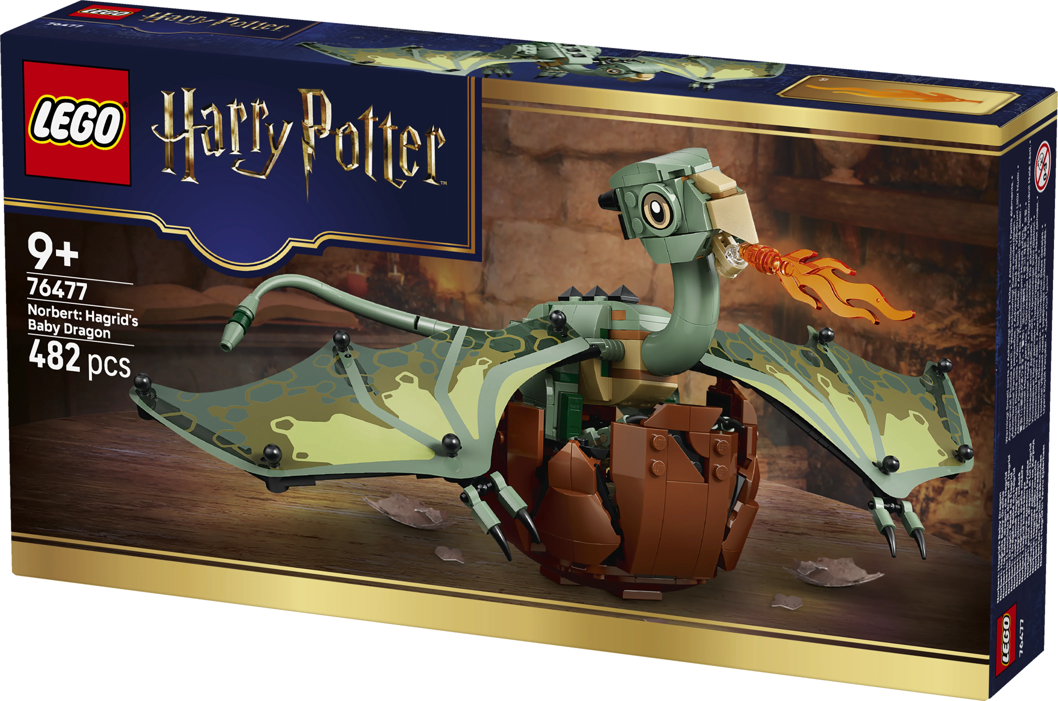 LEGO 76477 Harry Potter™ Norbert: Hagrid’s Baby Dragon Toy - Image 5