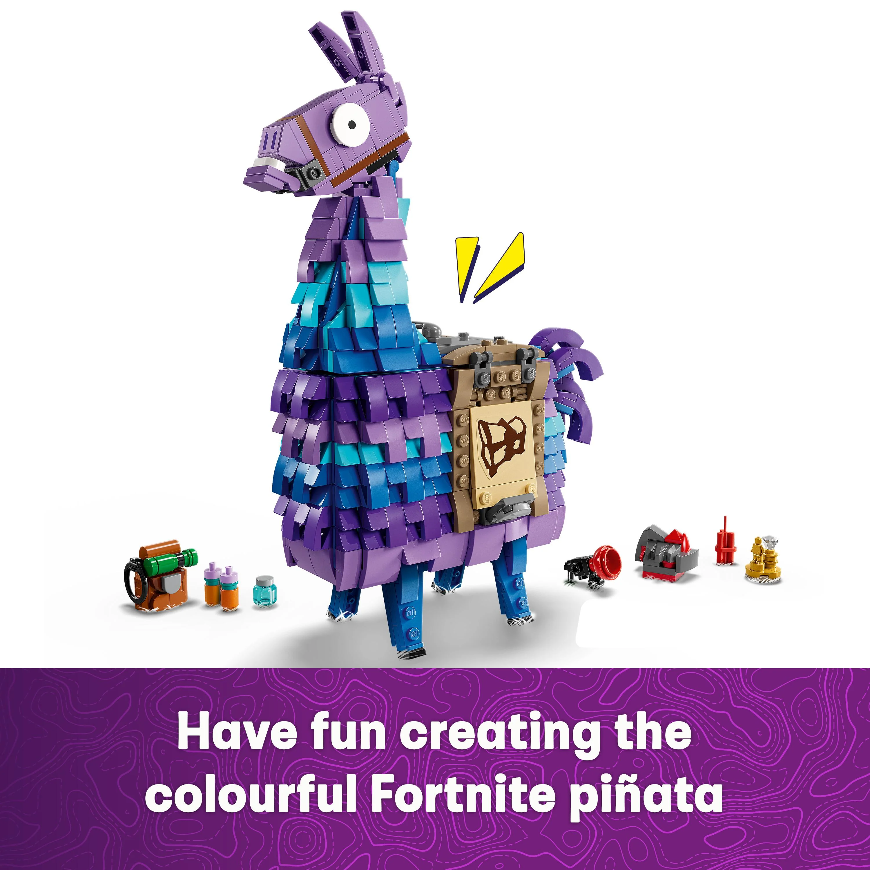 LEGO 77071 Fortnite Supply Llama Video Game Character Building Toy - Image 7