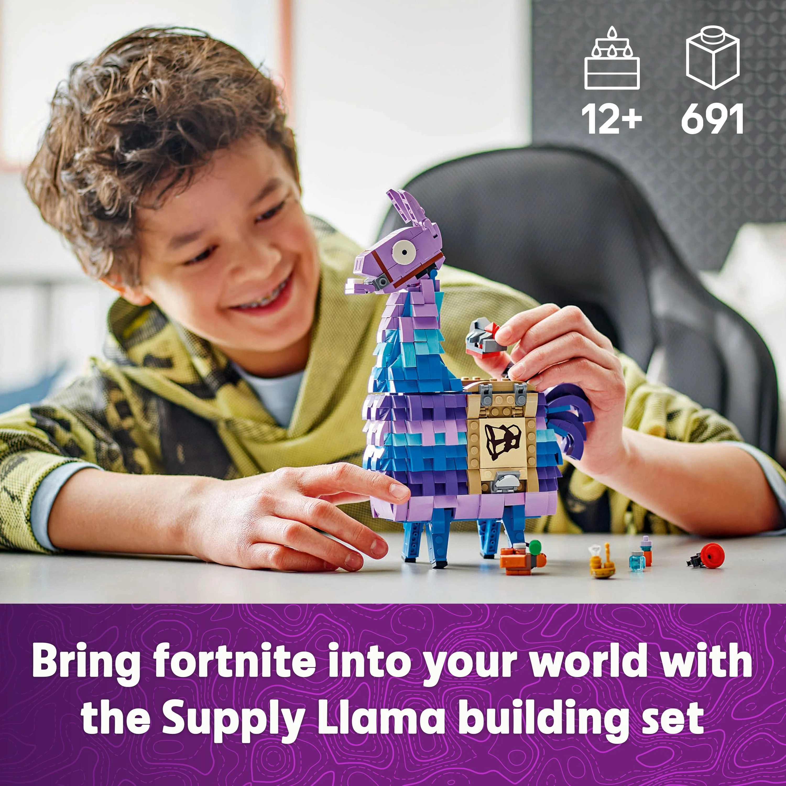 LEGO 77071 Fortnite Supply Llama Video Game Character Building Toy - Image 8