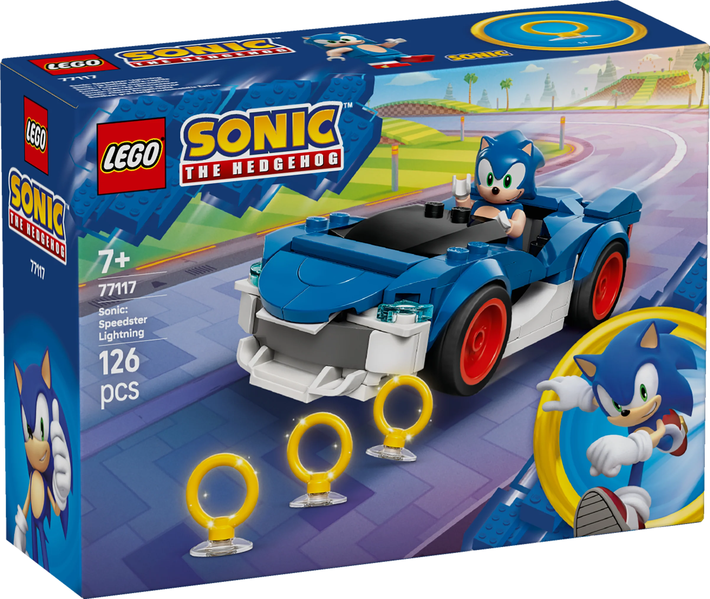 LEGO 77117 Sonic the Hedgehog. Sonic Speedster Lightning - Image 2