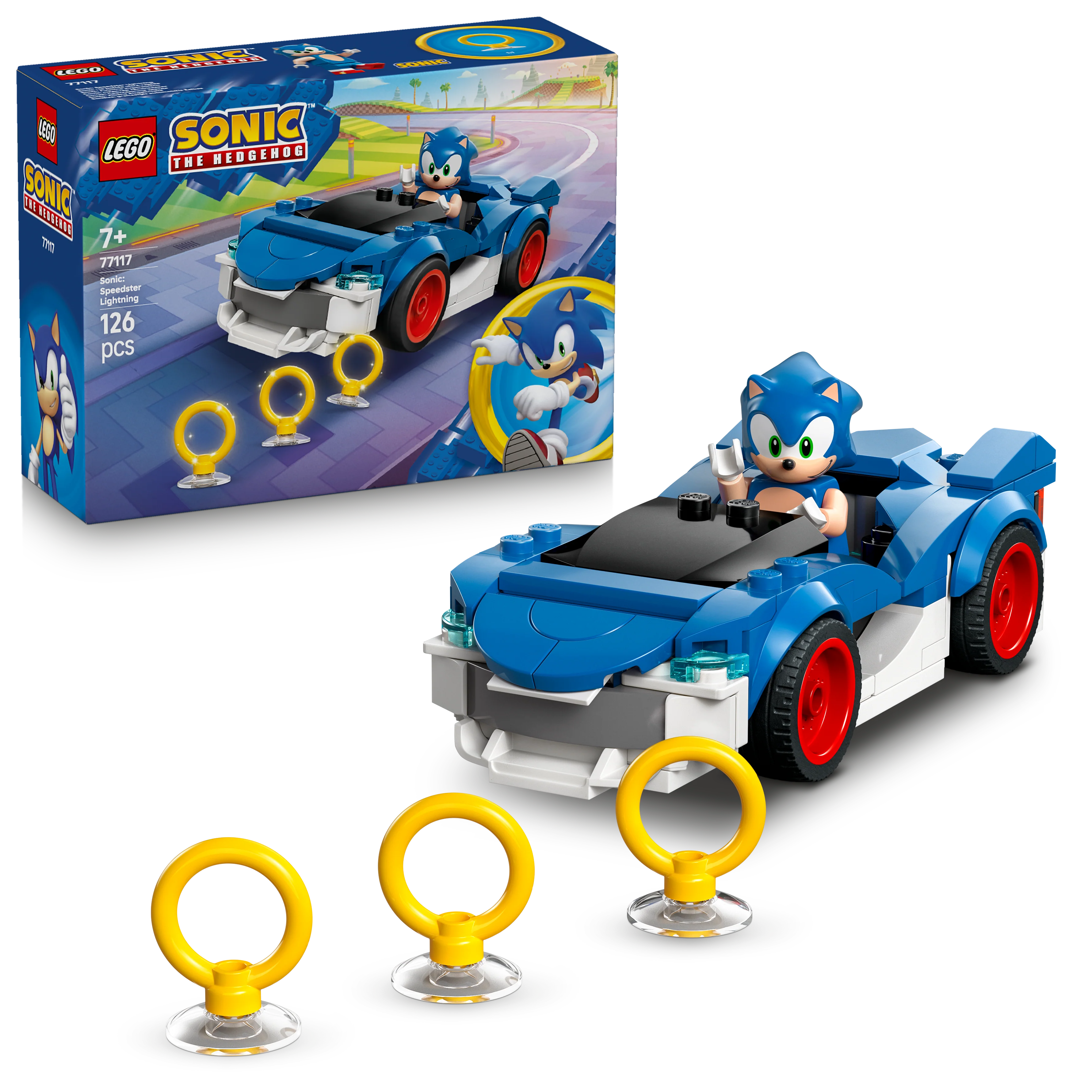 LEGO 77117 Sonic the Hedgehog. Sonic Speedster Lightning - Image 3