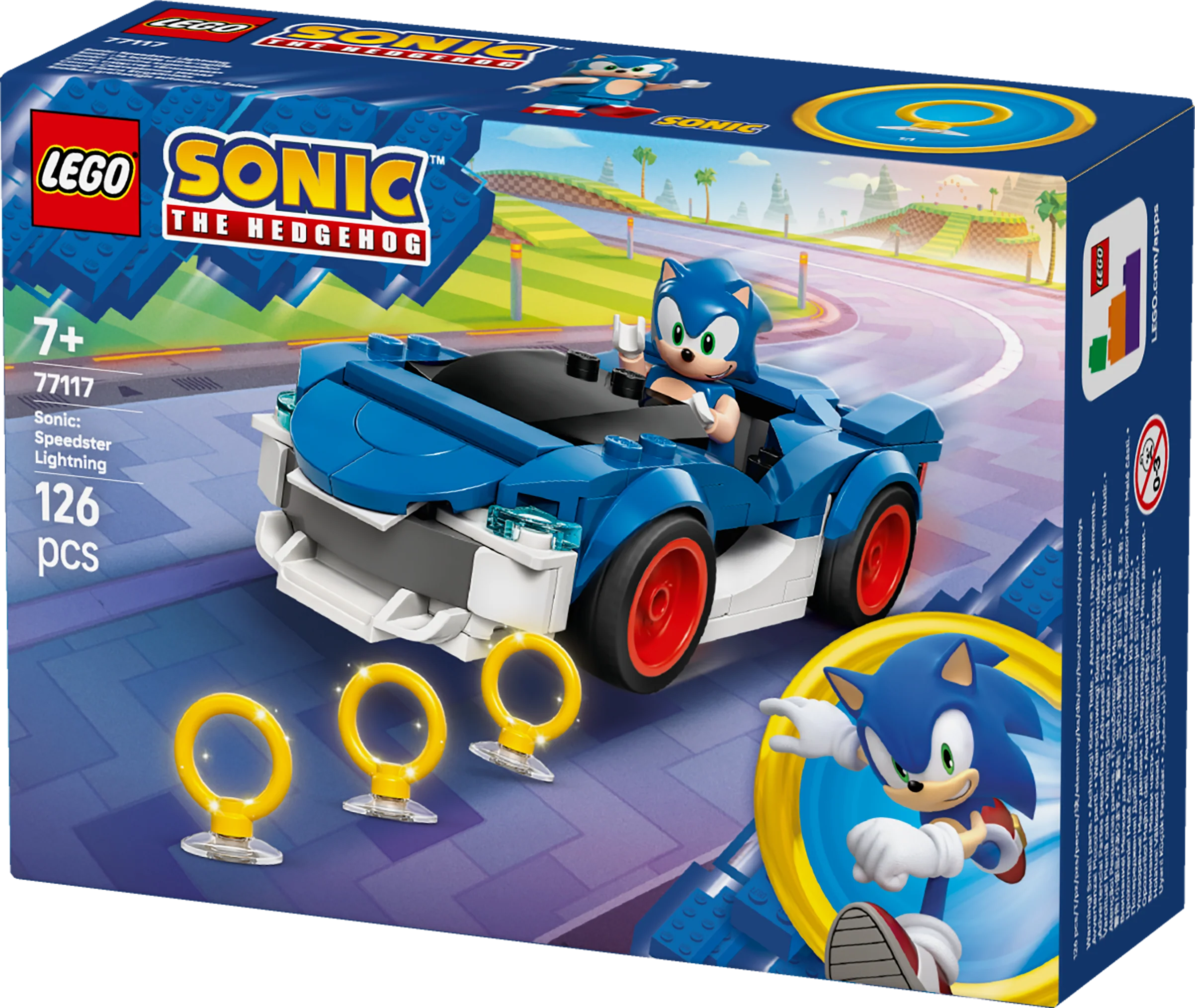 LEGO 77117 Sonic the Hedgehog. Sonic Speedster Lightning - Image 4