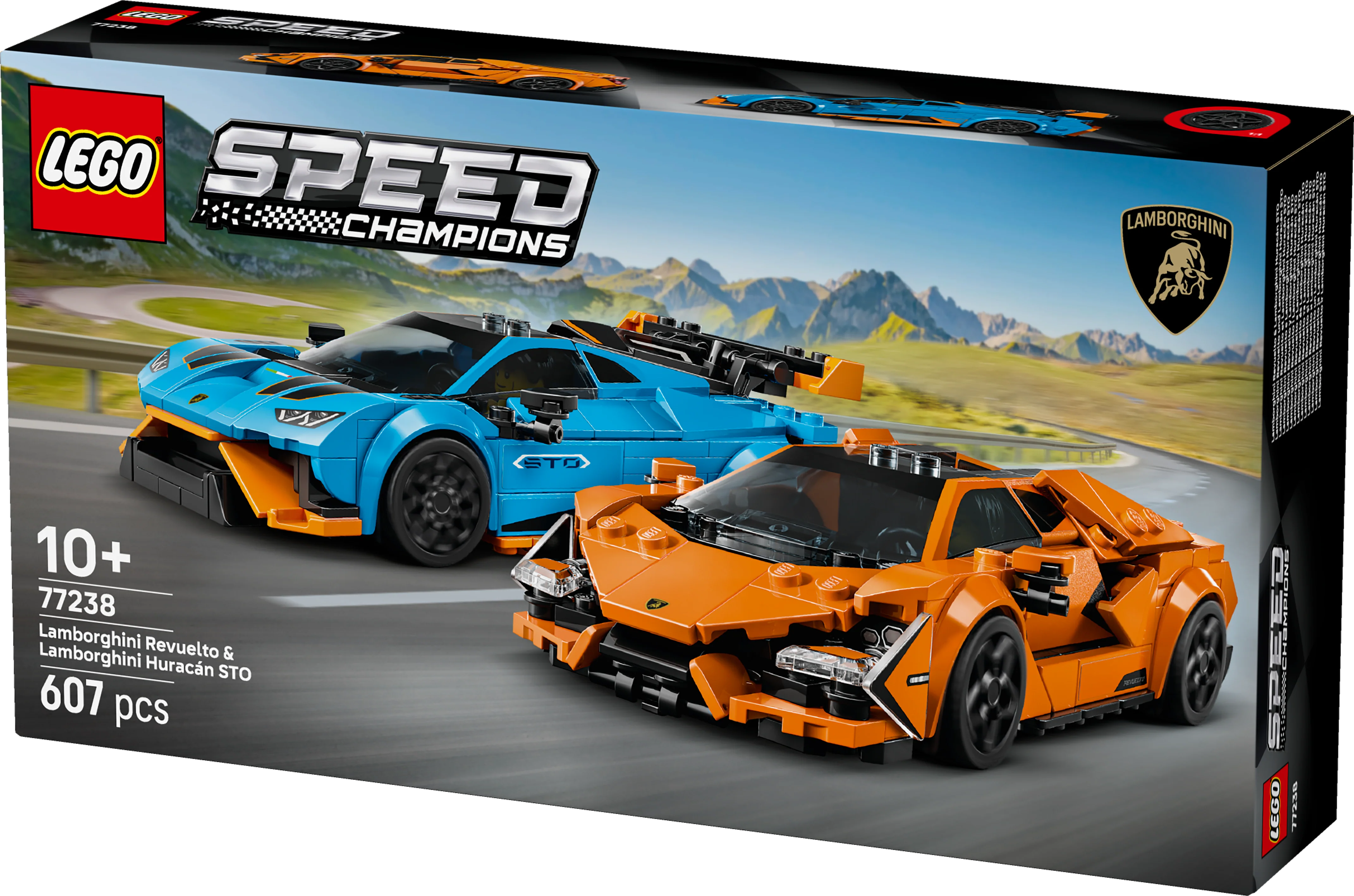 LEGO 77238 Speed Champions Lamborghini Revuelto & Huracán STO - Image 2