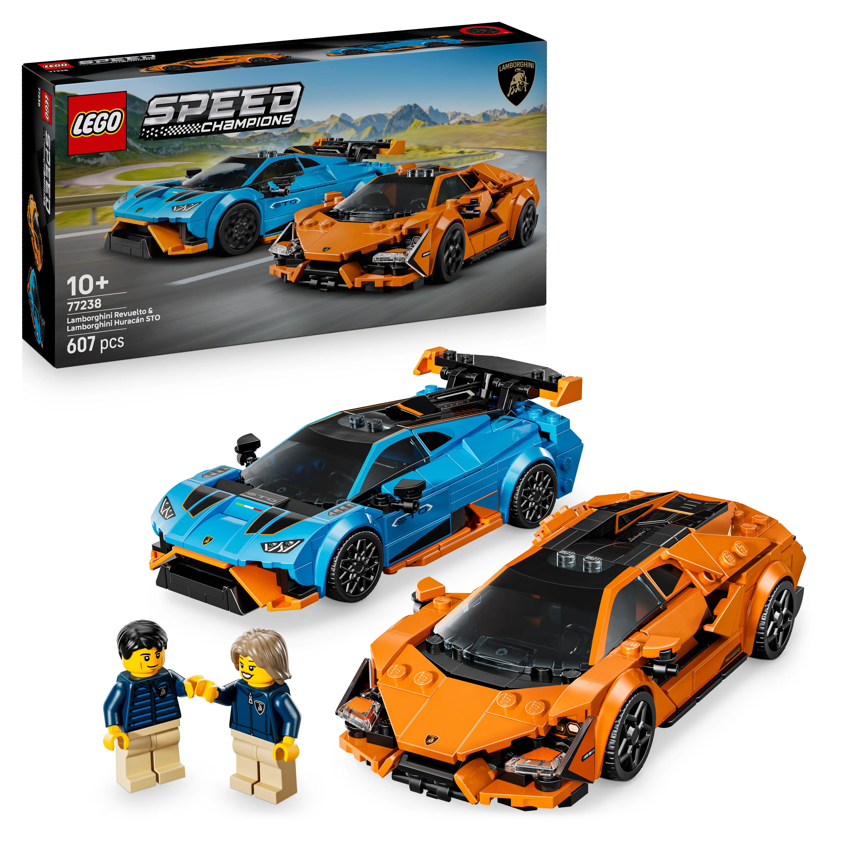 LEGO 77238 Speed Champions Lamborghini Revuelto & Huracán STO - Image 3