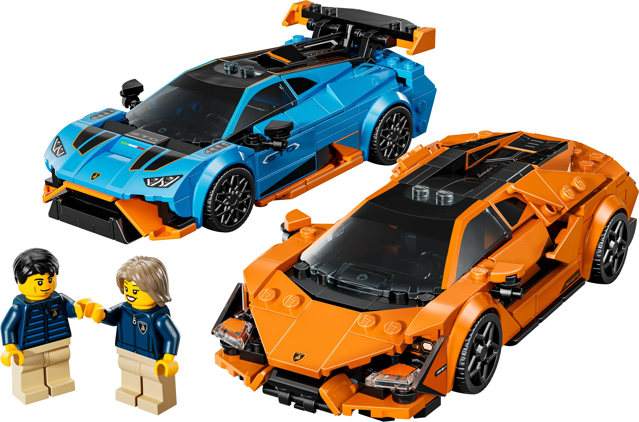 LEGO 77238 Speed Champions Lamborghini Revuelto & Huracán STO - Image 4