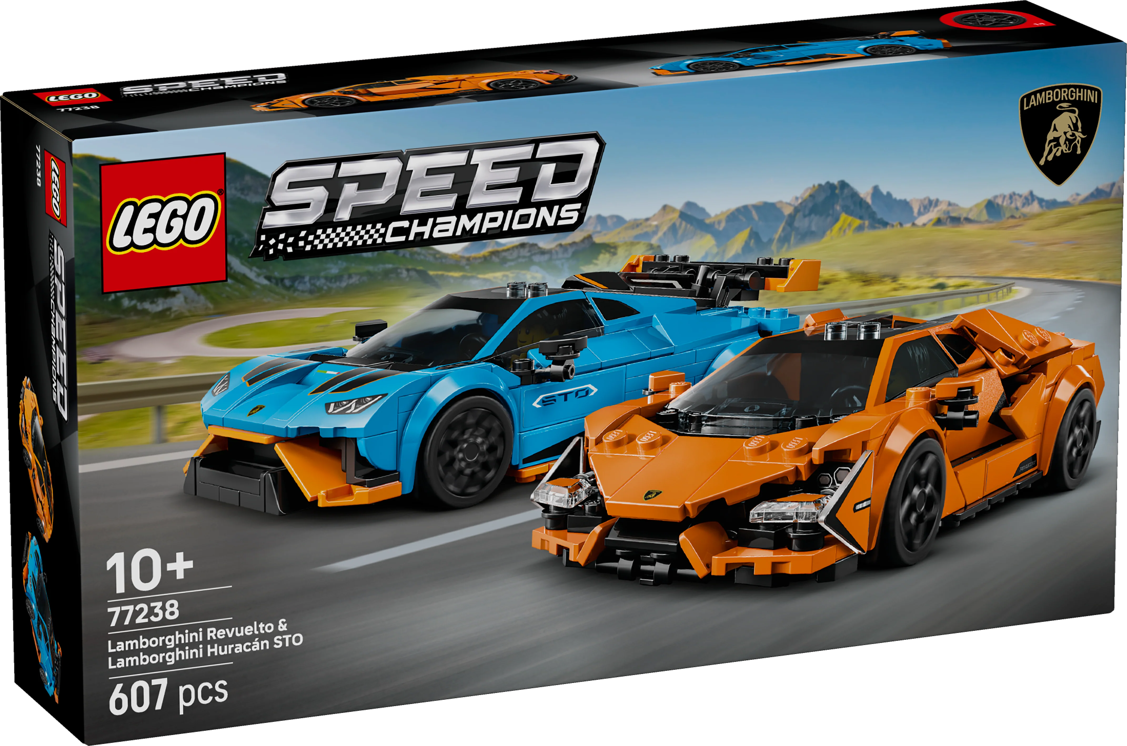 LEGO 77238 Speed Champions Lamborghini Revuelto & Huracán STO - Image 5