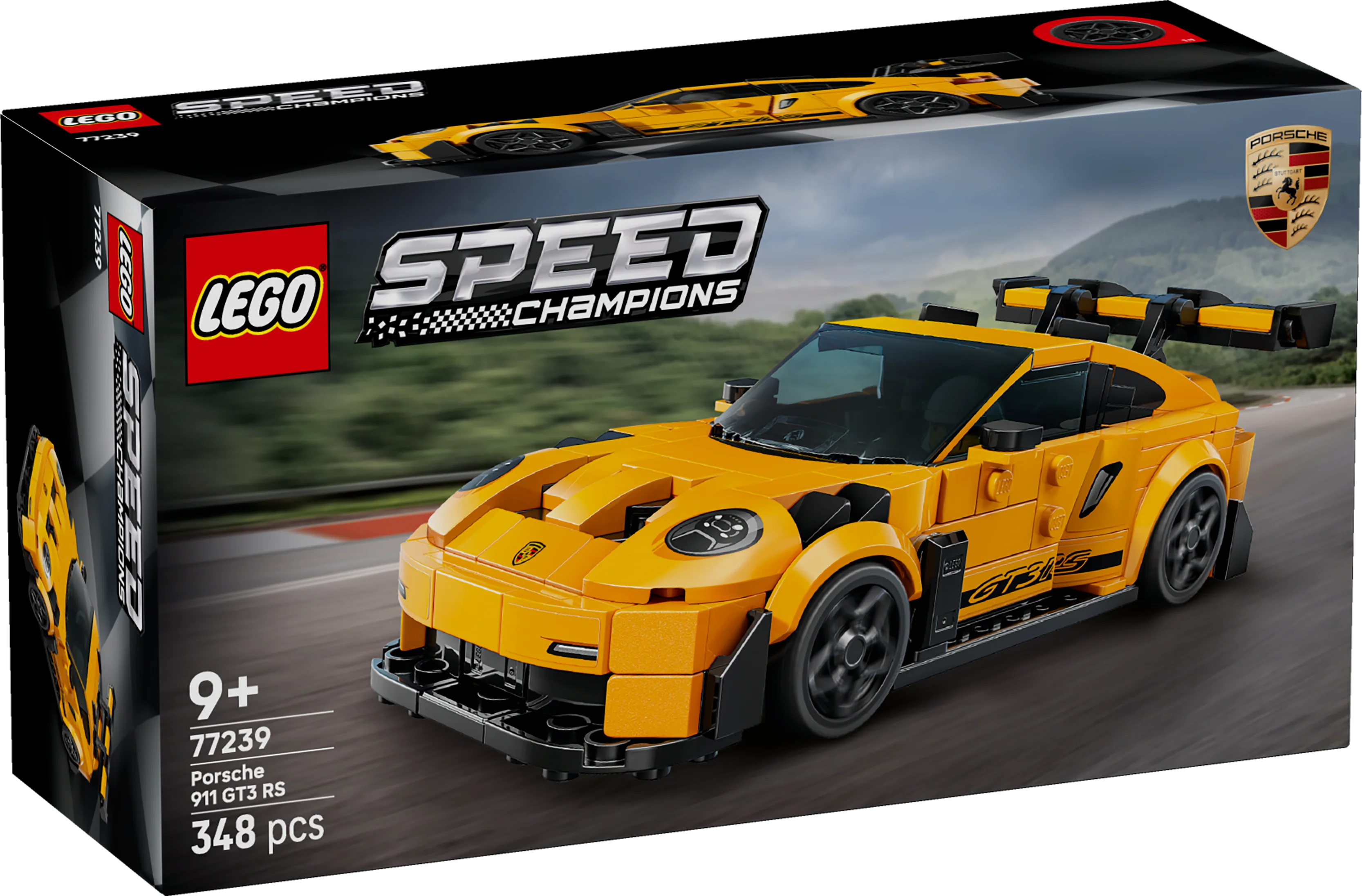 LEGO 77239 Speed Champions Porsche 911 GT3 RS Super Car Toy - Image 5