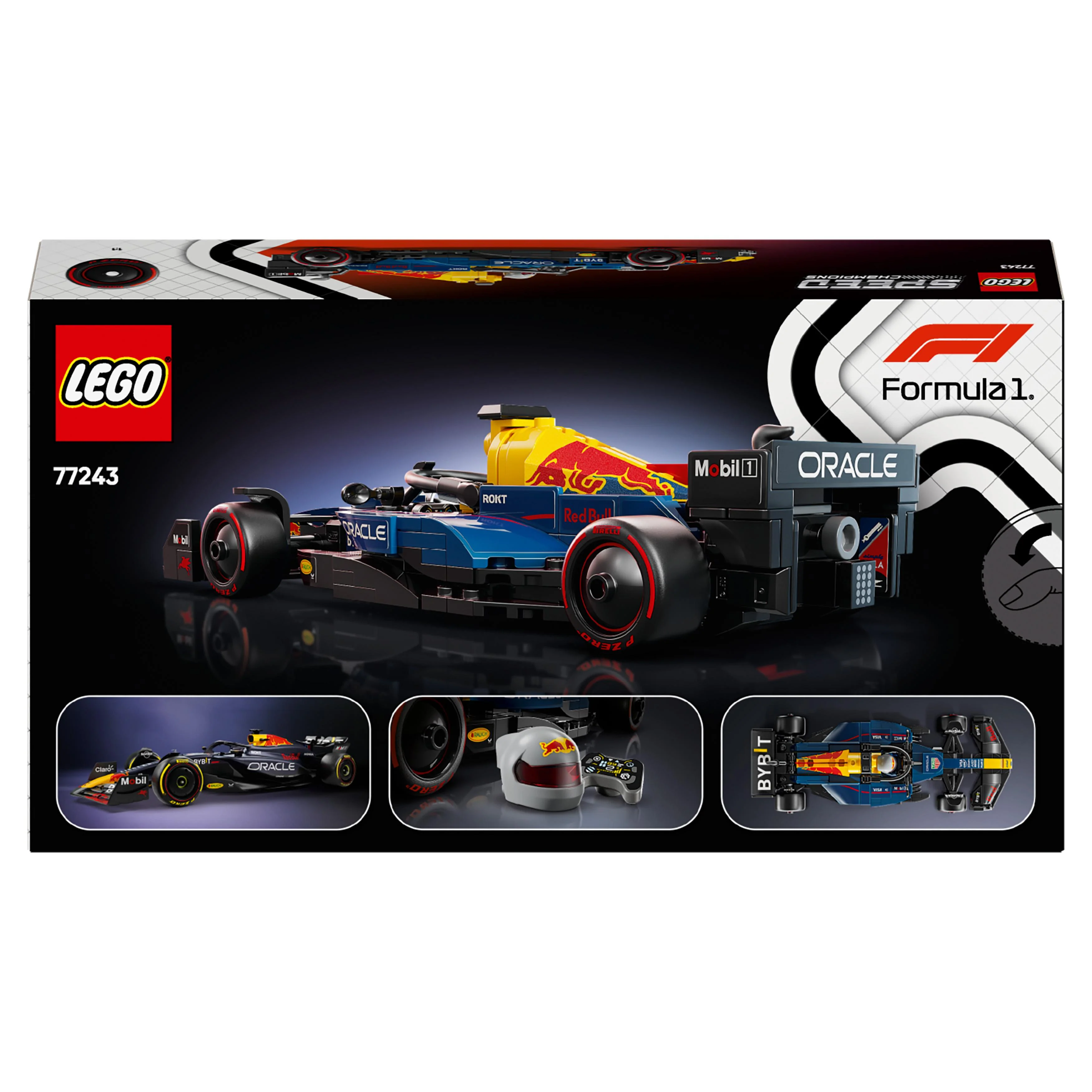 LEGO 77243 Speed Champions Oracle Red Bull Racing RB20 F1 Race Car Toy - Image 6