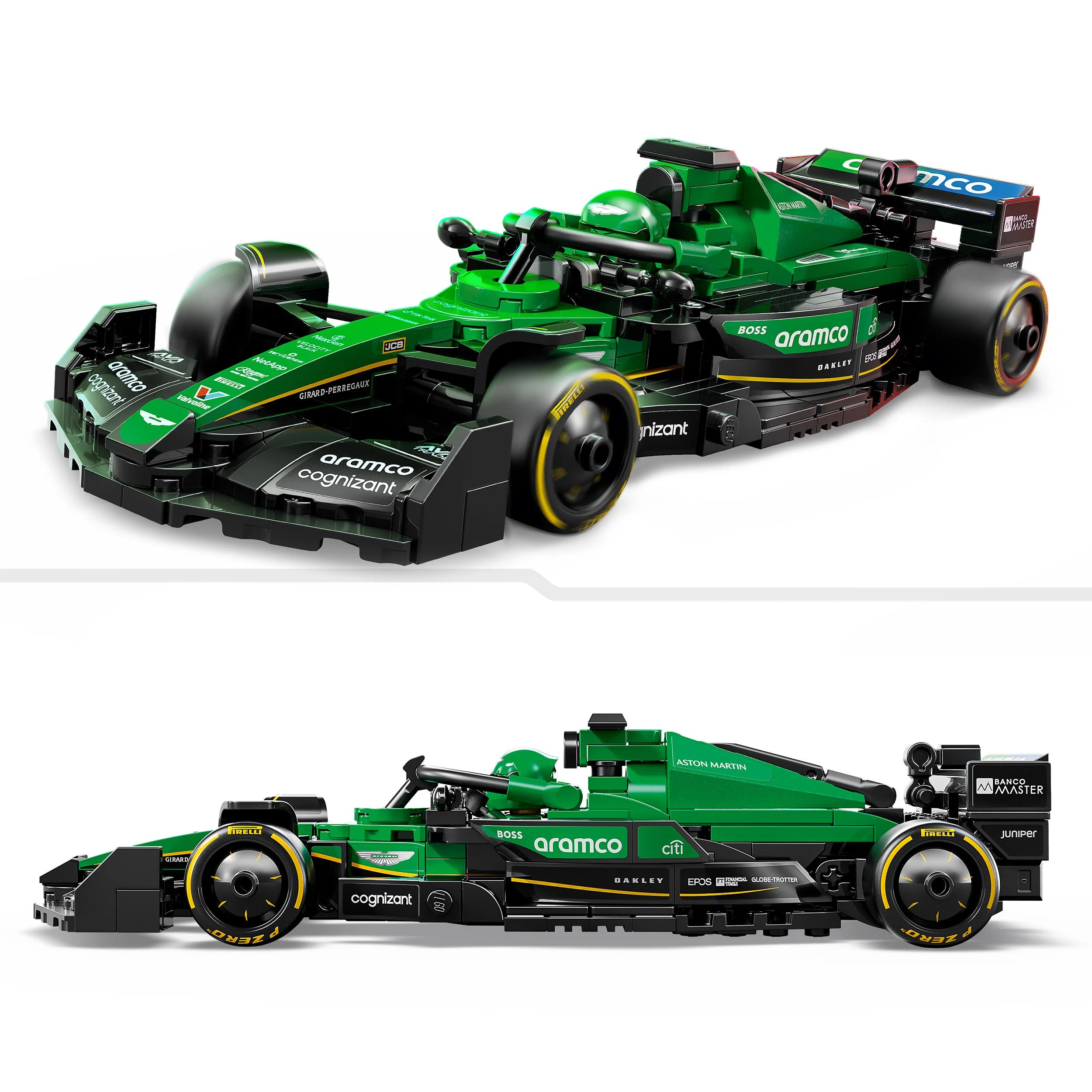 LEGO 77245 Speed Champions Aston Martin Aramco F1 AMR24 Race Car Toy - Image 3