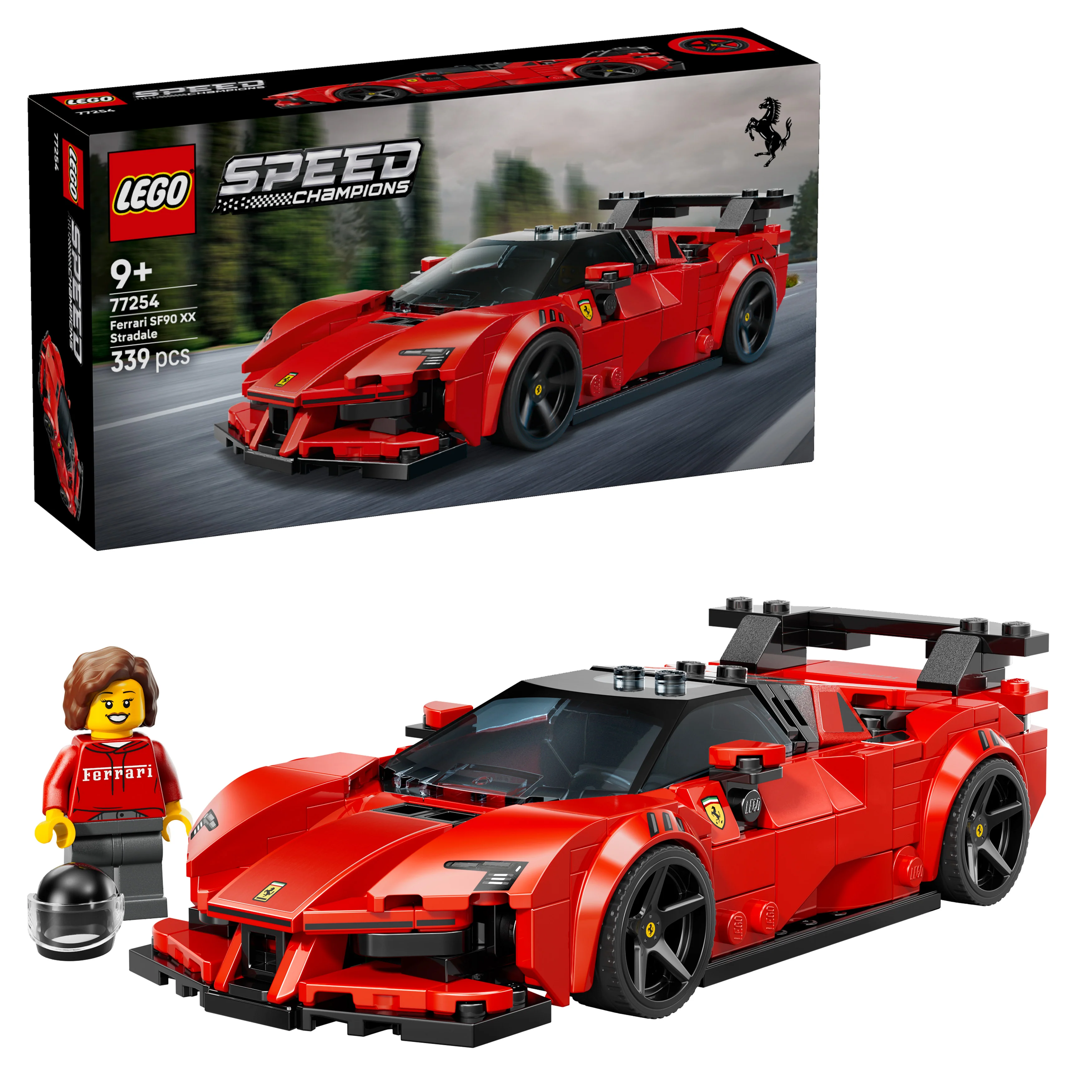 LEGO 77254 Speed Champions Ferrari SF90 XX Stradale Sports Car - Image 2