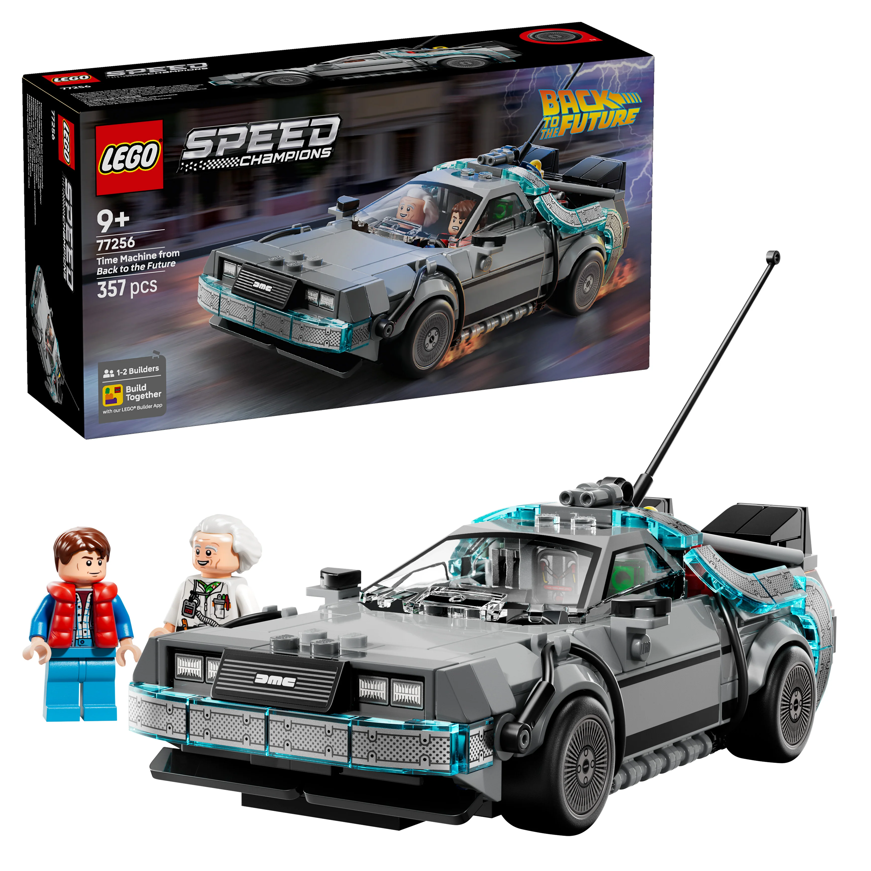 LEGO 77256 Speed Champions Time Machine from Back to the Future - Image 5