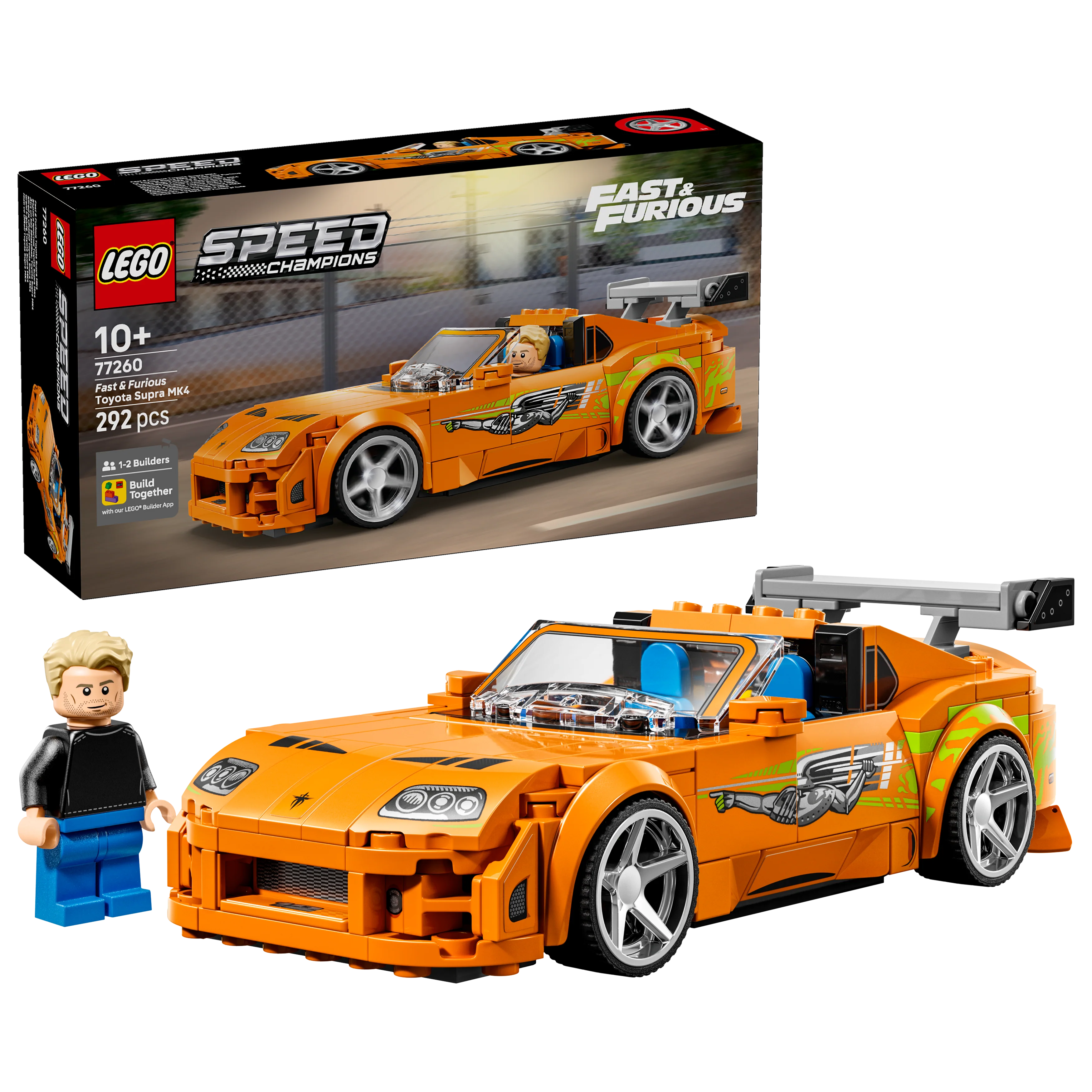LEGO 77260 Speed Champions The Fast and The Furious Toyota Supra MK4 - Image 2
