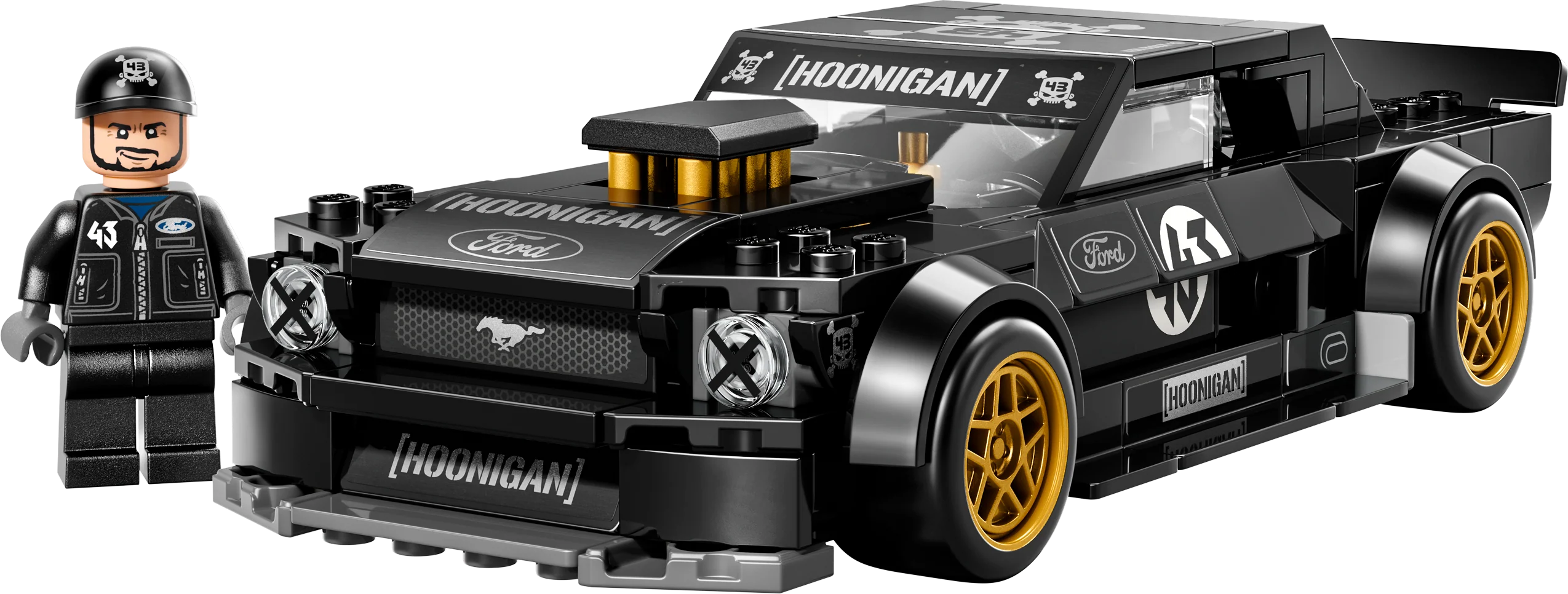 LEGO 77262 Speed Champions Ken Block’s ’65 Ford Mustang Hoonicorn V1 - Image 2