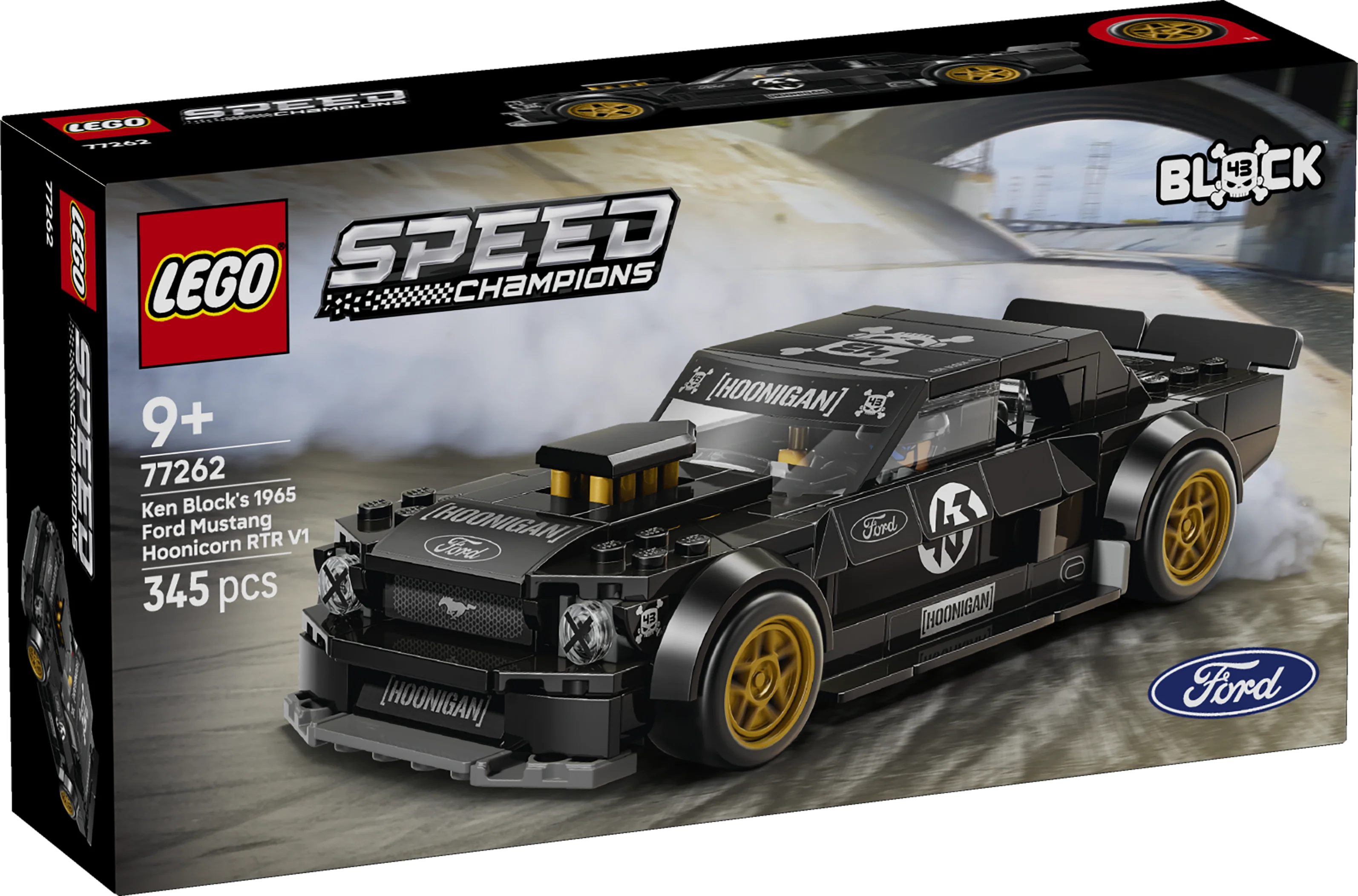 LEGO 77262 Speed Champions Ken Block’s ’65 Ford Mustang Hoonicorn V1 - Image 3