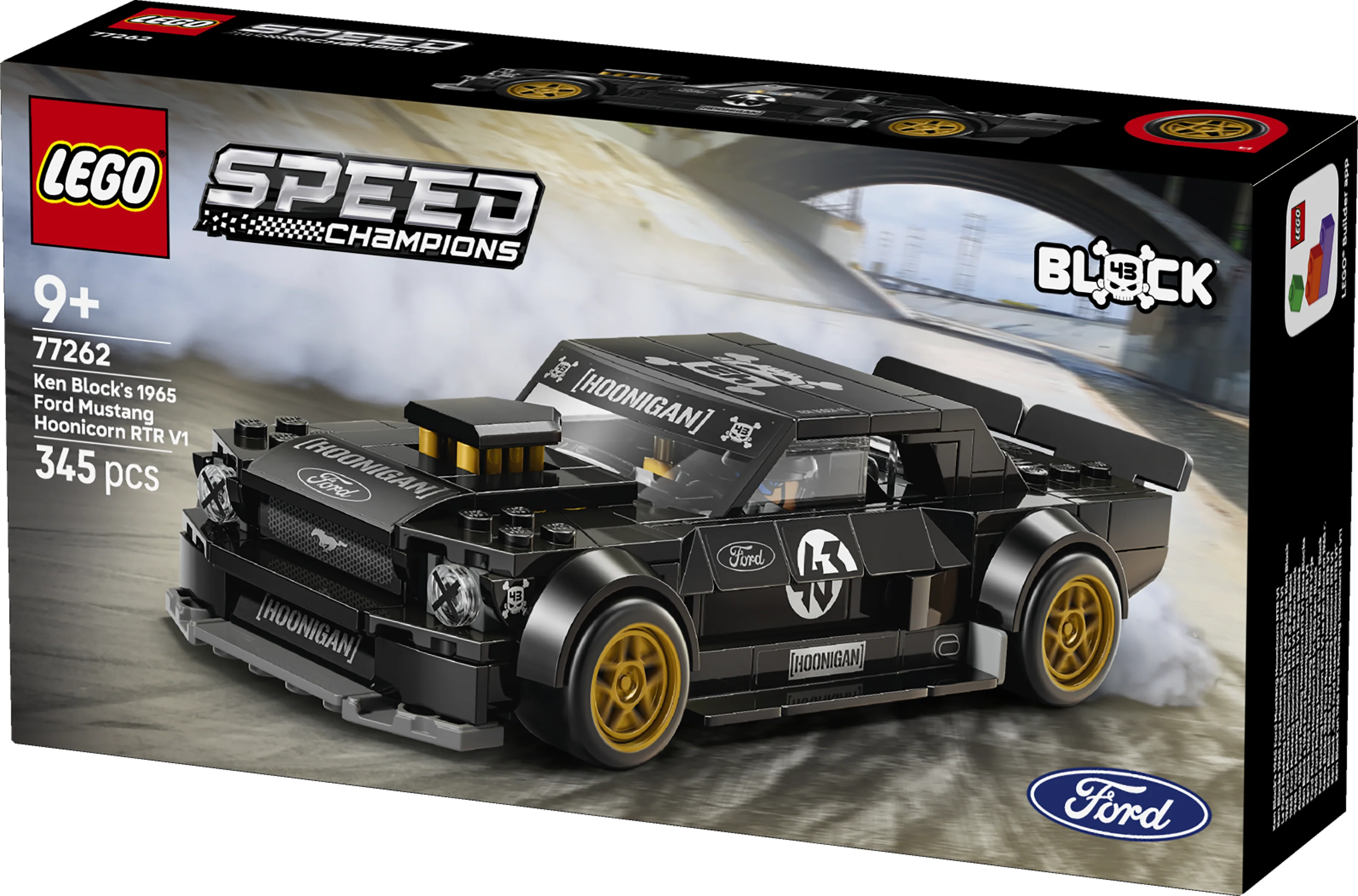 LEGO 77262 Speed Champions Ken Block’s ’65 Ford Mustang Hoonicorn V1 - Image 5