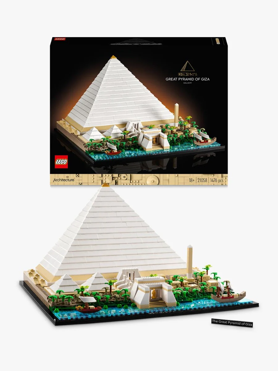 LEGO 21058 Architecture Great Pyramid of Giza Home Décor - Image 10