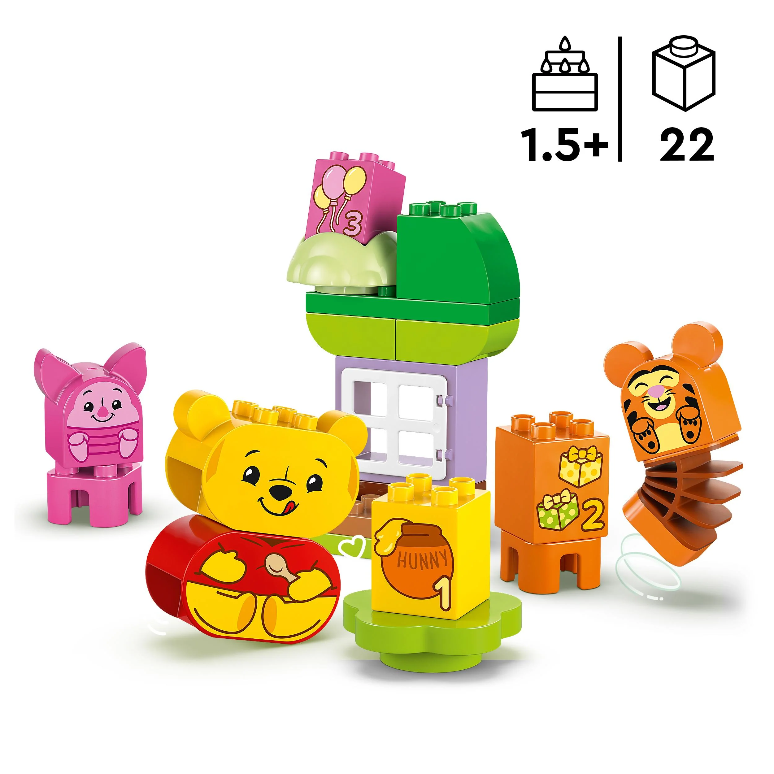 LEGO 10457 DUPLO | Disney Winnie the Pooh’s Birthday Party Set - Image 4